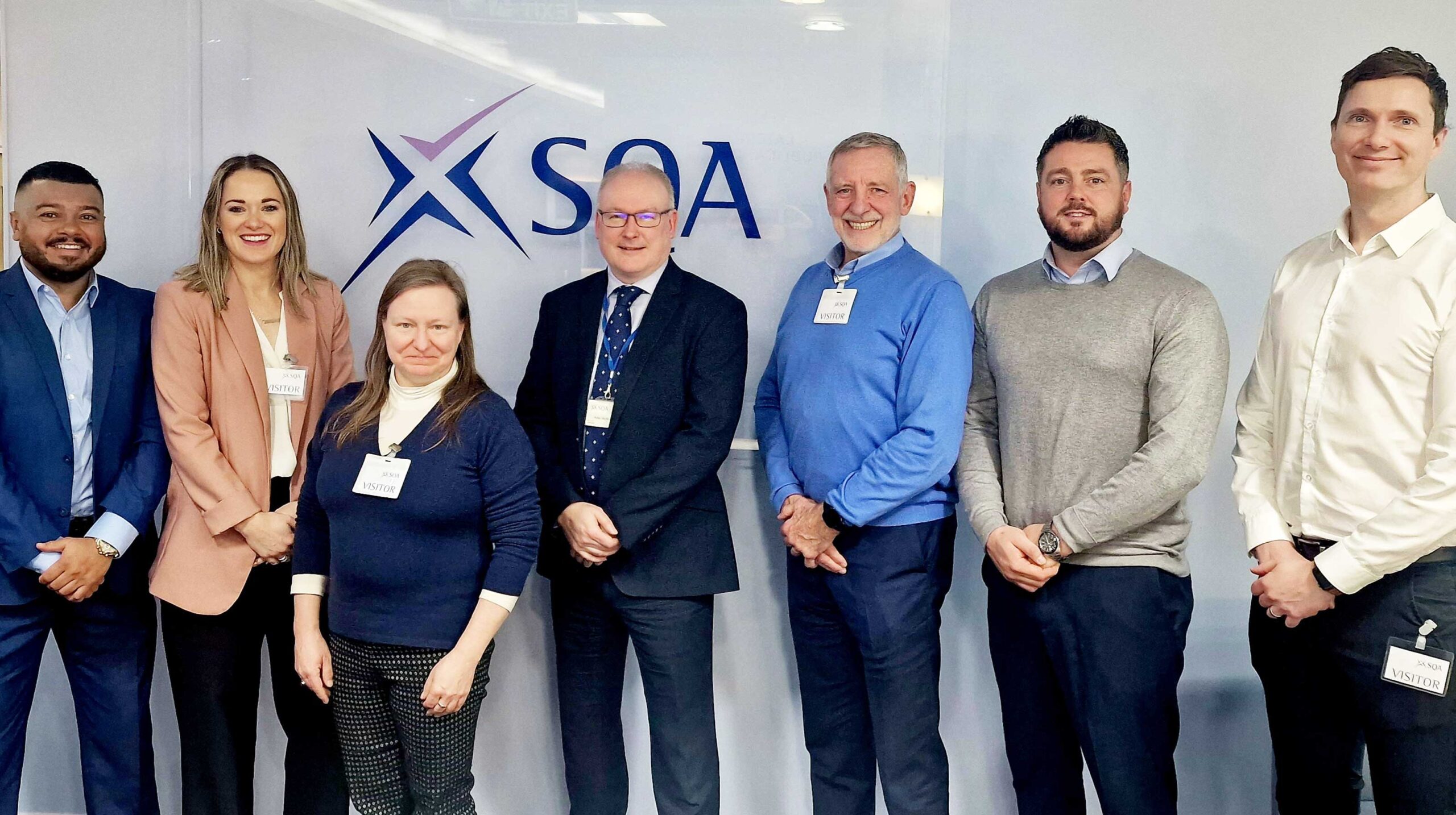 Representatives from SQA and VCC