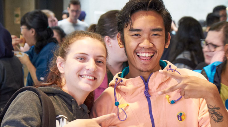 VCC students at Welcome Days