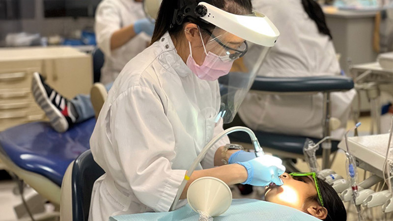 VCC Certified Dental Assisting students made smiles brighter and healthier for elementary school children