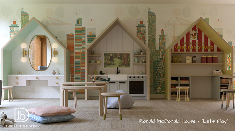 Ronald McDonald house Jamie Banfield rendering