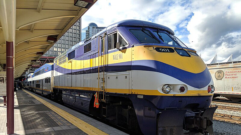 Translink's West Coast Express train
