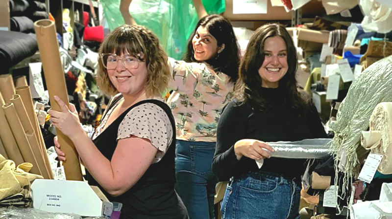 Erin Gravelle, Irina McKenzie, and Jocelyn Parent