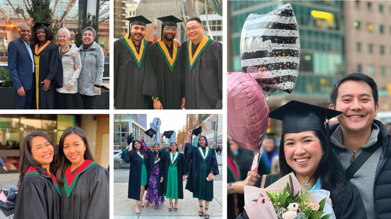 Collage of Fall 2022 grads