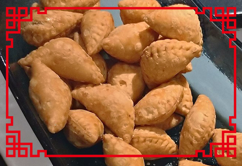 Gok zai peanut pastries