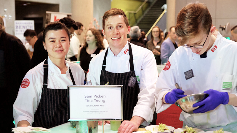 VCC instructors Tina Yeung and Sam Picken