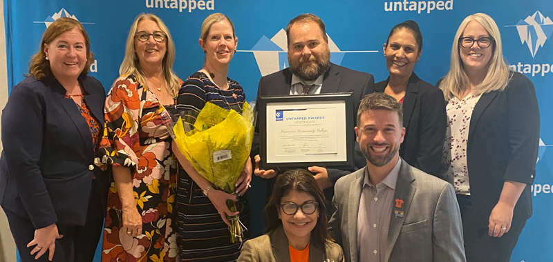 RBC and VCC employees at UnTapped Awards