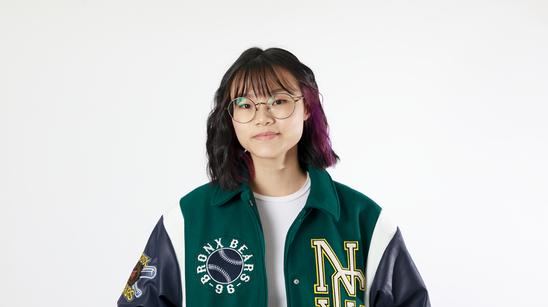 Graphic design student Sam Tam