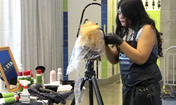 Rachelle Garcia one of VCC's Skills Canada competitors.